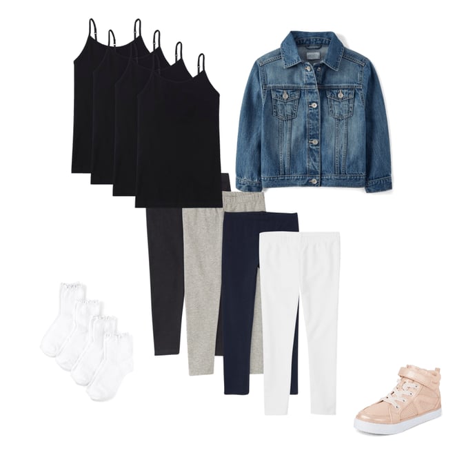 5th bundle featuring 4 items which compliment Girls Leggings 4-Pack