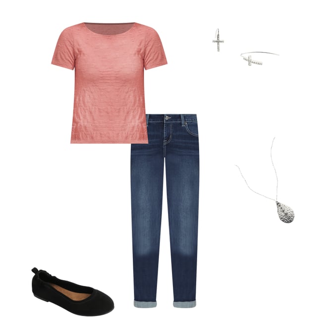 m jeans by maurices™ Classic Straight Mid Rise Jean