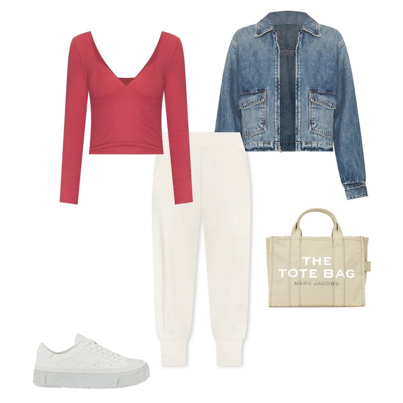 Varley The Relaxed Pant 25 in Ivory Marl | REVOLVE Varley The Relaxed Pant 25 in Ivory Marl | REVOLVE