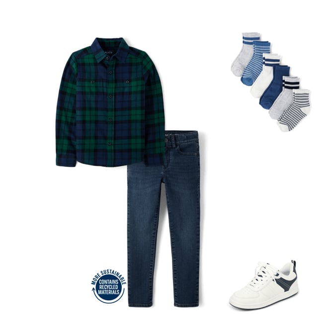 8th bundle featuring 3 items which compliment Boys Skinny Jeans