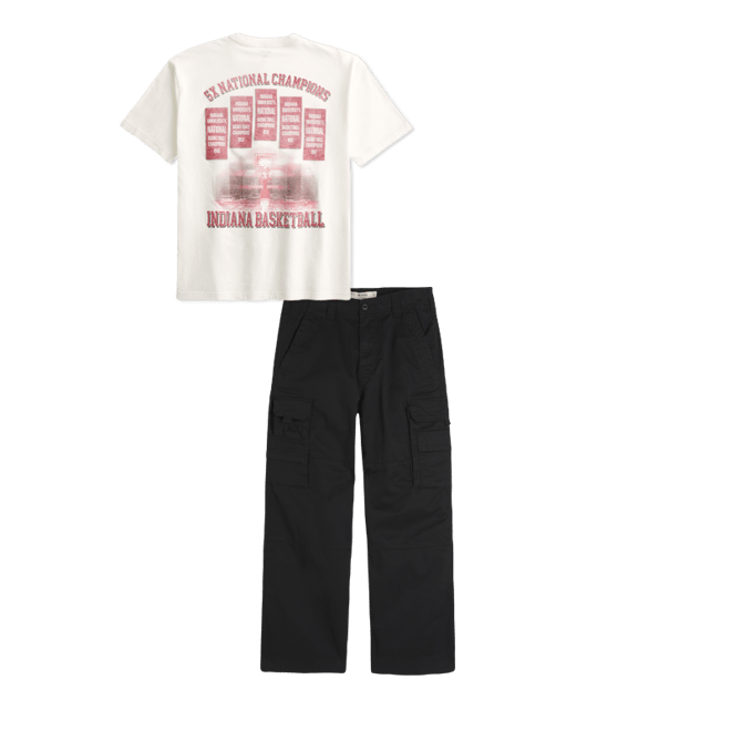 Boxy Indiana University Graphic Tee