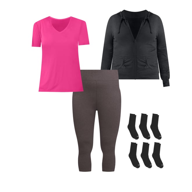 Hanes plus size leggings hotsell