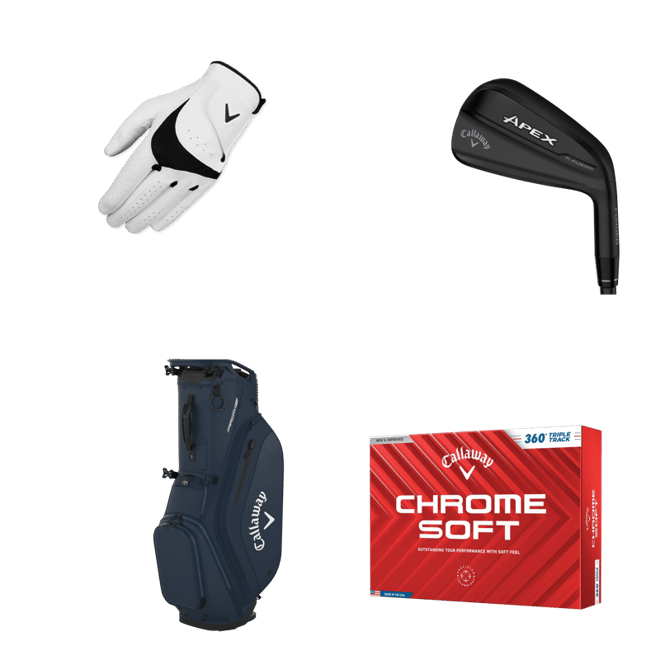 Callaway Apex Ti Fusion Irons Steel - Séries de fers