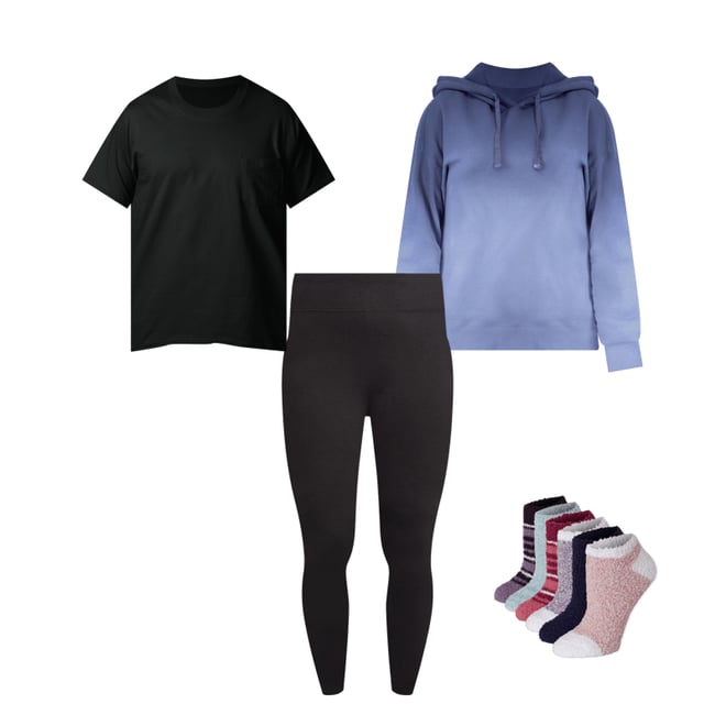 Hanes plus size leggings sale