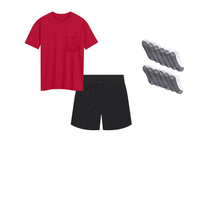 Hanes Moves Men s Performance Shorts 6