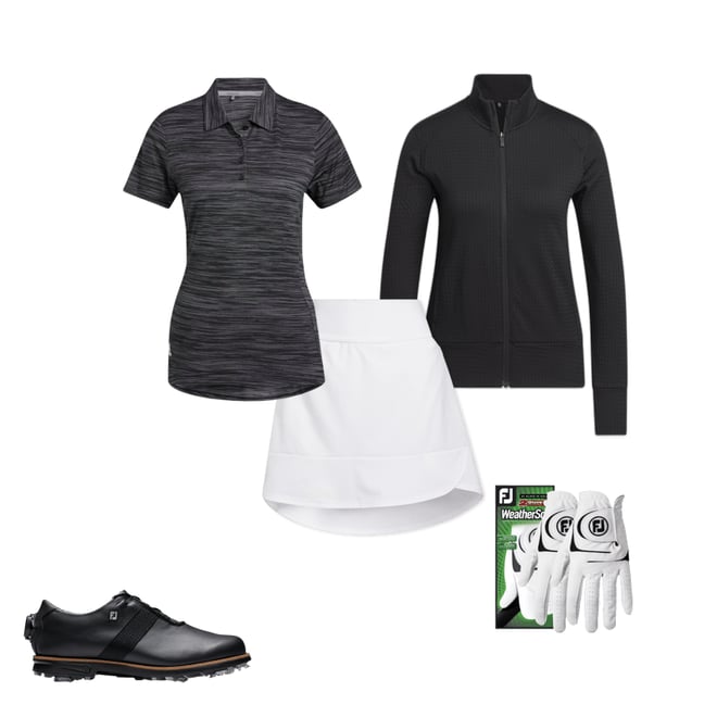 FootJoy Women's Dryjoys Premiere Series Boa Golf Shoes Black