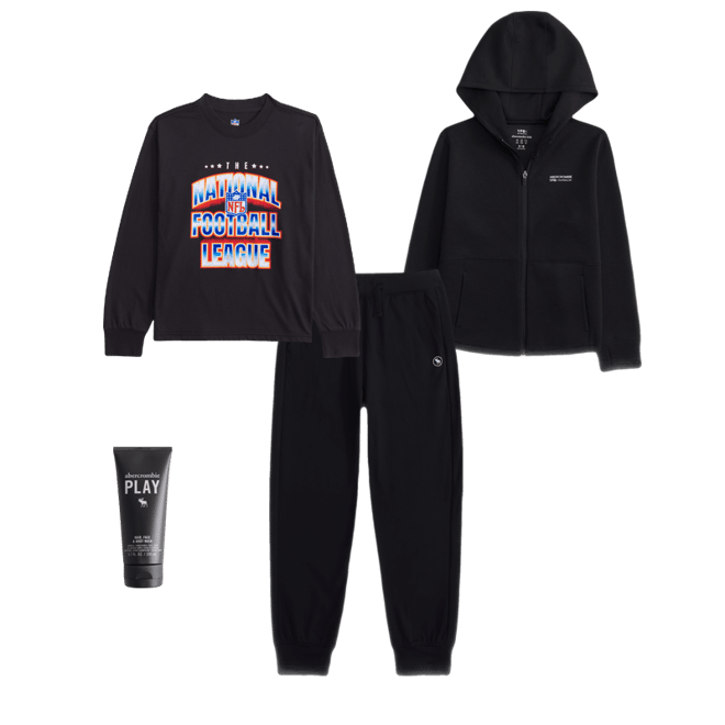ypb neoknit active logo full-zip hoodie