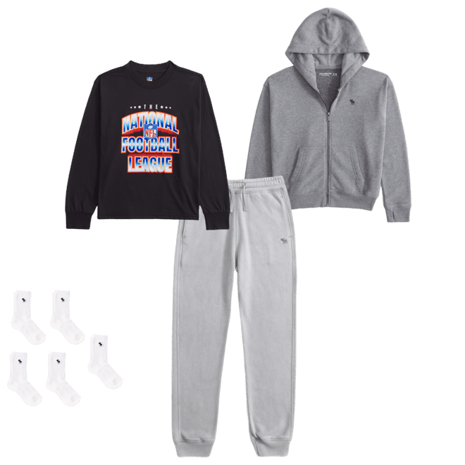 nfl long-sleeve graphic tee