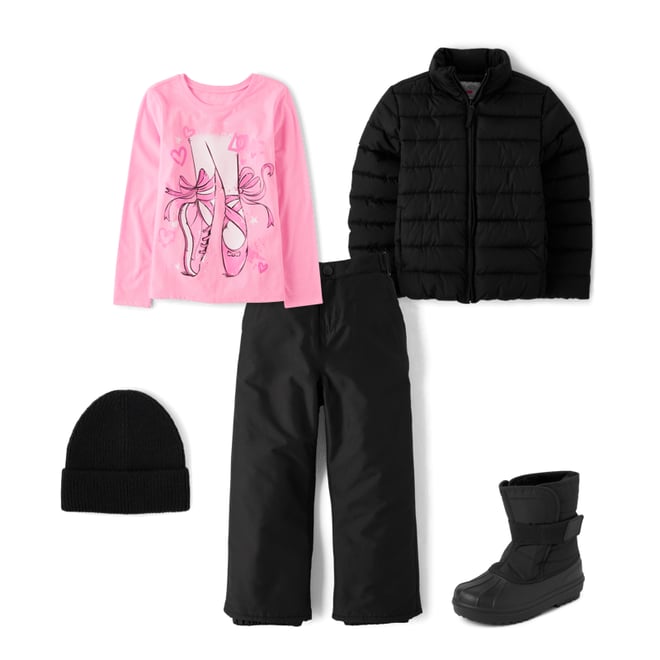 Unisex Kids Snow Pants BLACK The Children s Place CA
