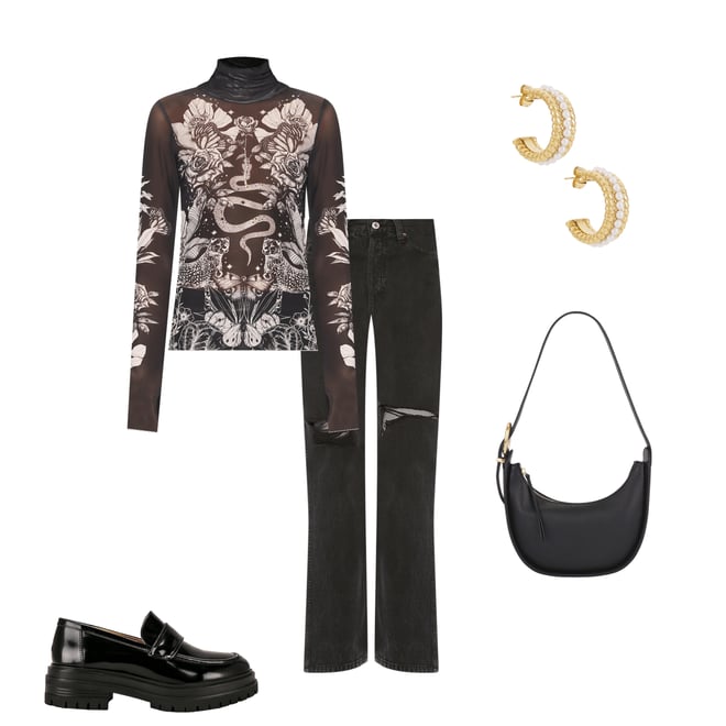 1st bundle featuring 4 items which compliment Zadie Turtleneck