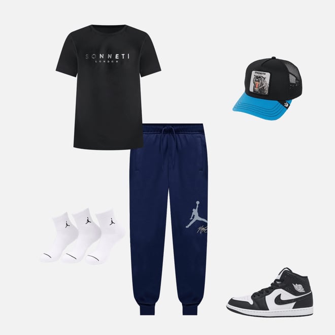 Jordan 1 mid bundle authentic