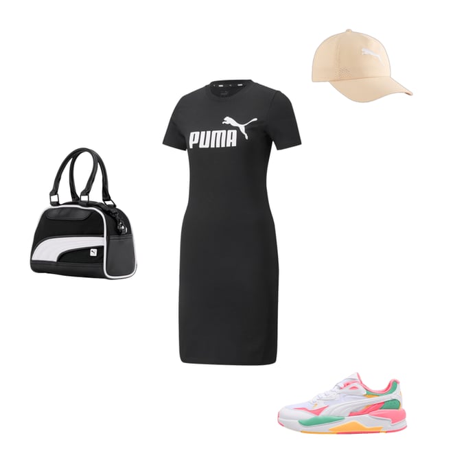 Essentials Women s Slim Tee Dress PUMA