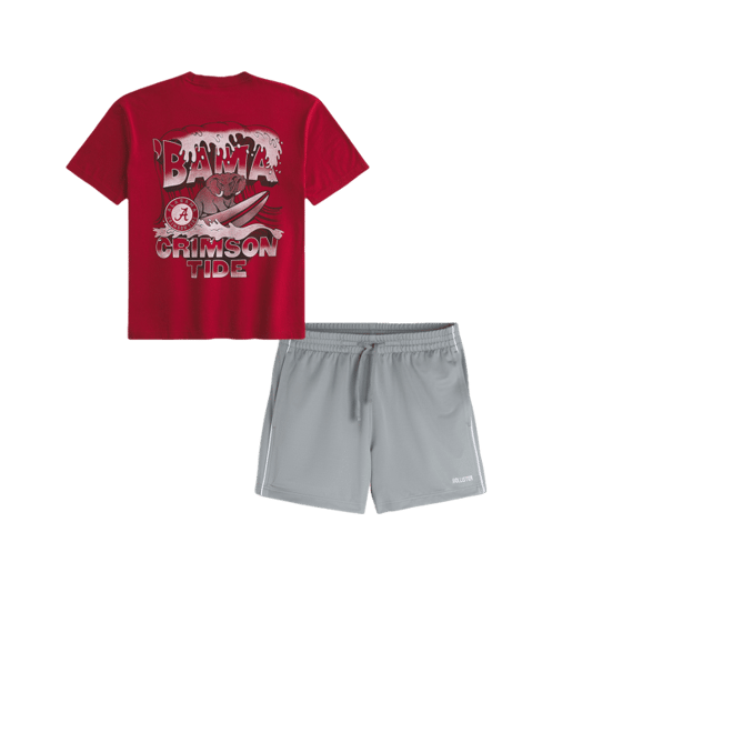 Mid-Thigh Knit Logo Soccer Shorts