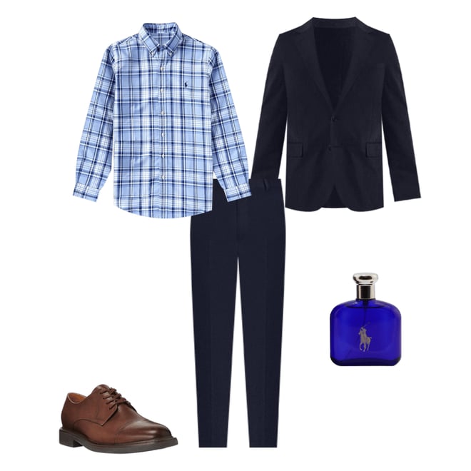 Polo Ralph Lauren Classic Fit Plaid Oxford Shirt | belk