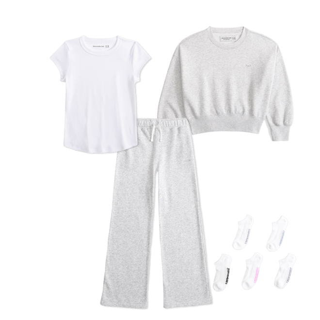 essential sunday wedge crewneck sweatshirt