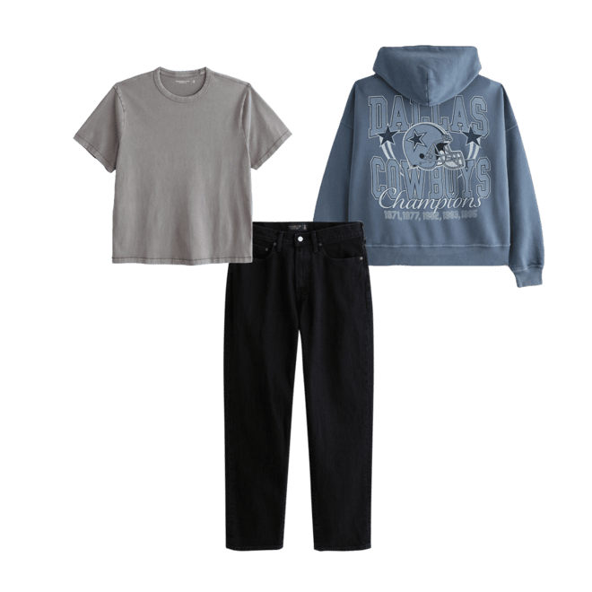 Dallas Cowboys Cropped Full-Zip Hoodie