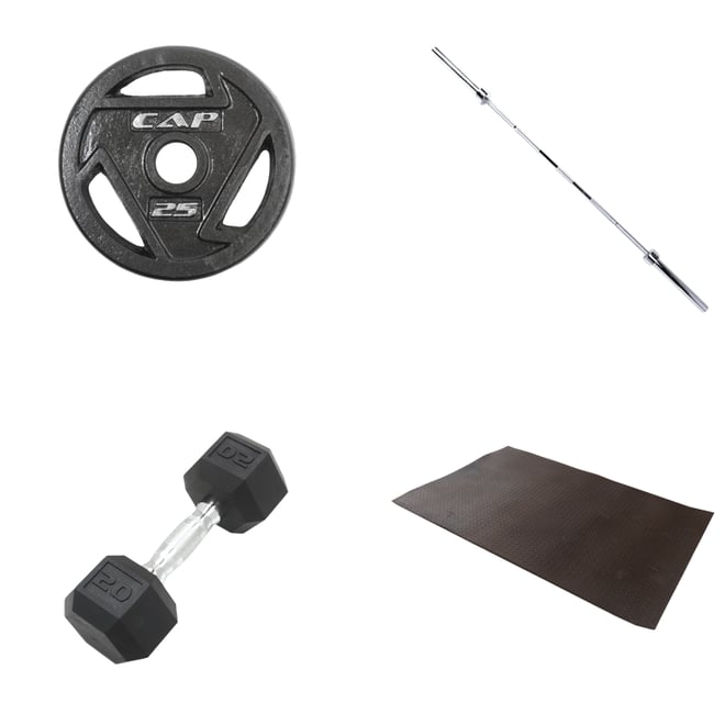 CAP Barbell 25 lb. Olympic Grip Plate Academy