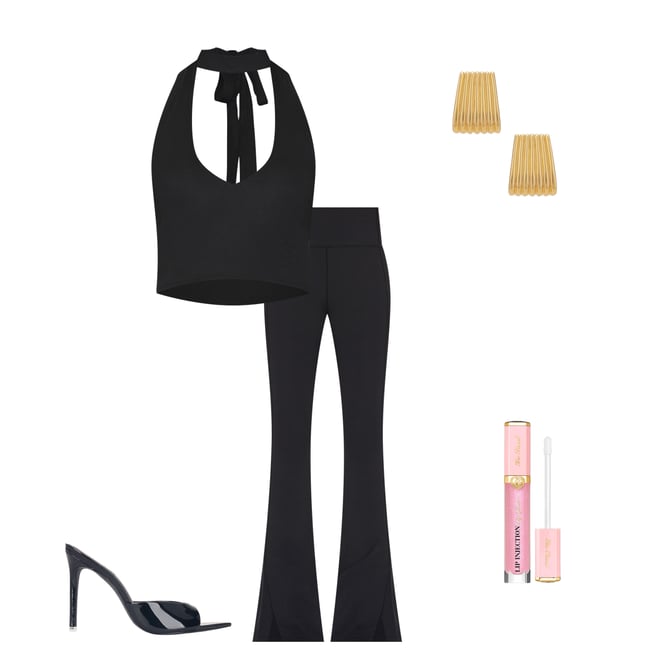 1st bundle featuring 4 items which compliment Jessalyn Halter Top