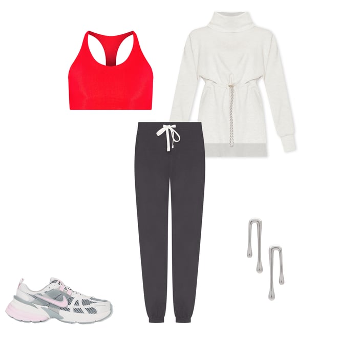 1st bundle featuring 4 items which compliment Sonja Fleece Sweat Pant