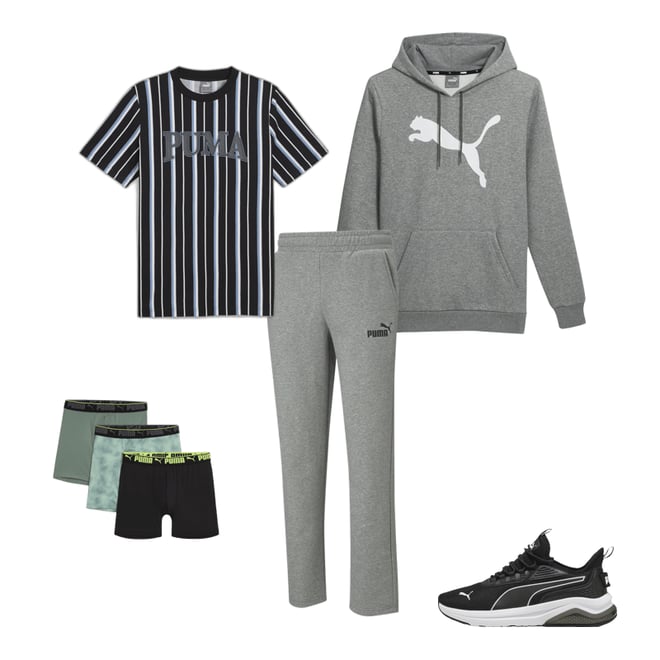 Essentials Logo Men s Pants PUMA
