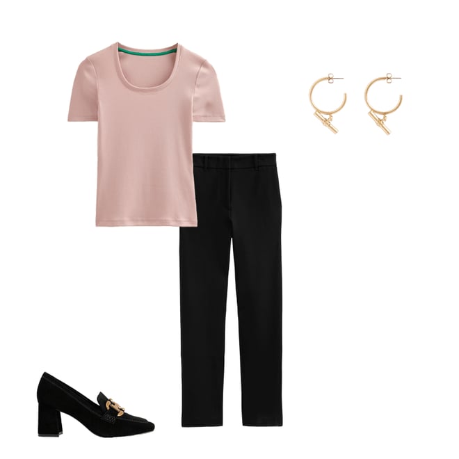 6th bundle featuring 3 items which compliment Essential Jersey T-Shirt-Milkshake