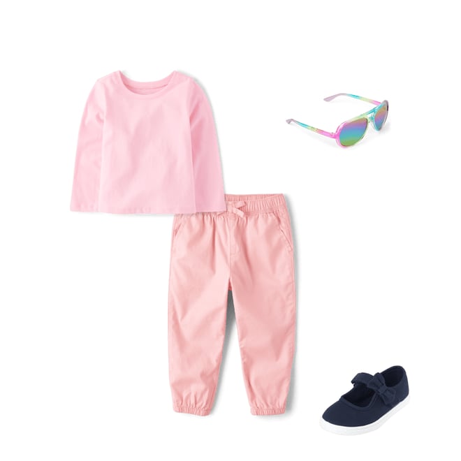 5th bundle featuring 3 items which compliment Toddler Girls Bow Strap Canvas Sneakers
