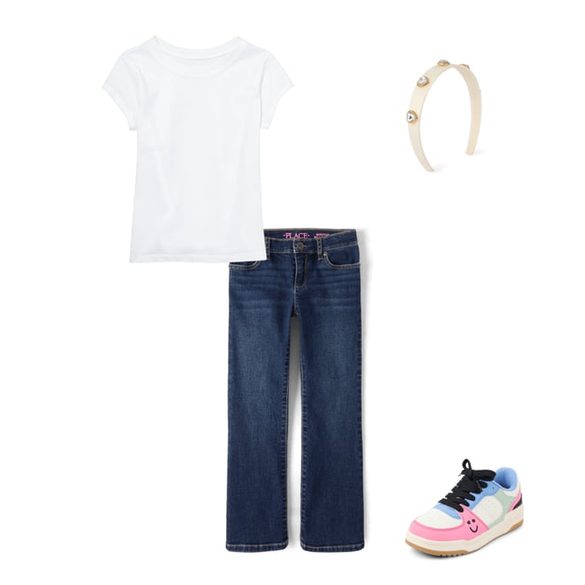 Girls Bootcut Jeans - Plus - DENIM | The Children's Place CA