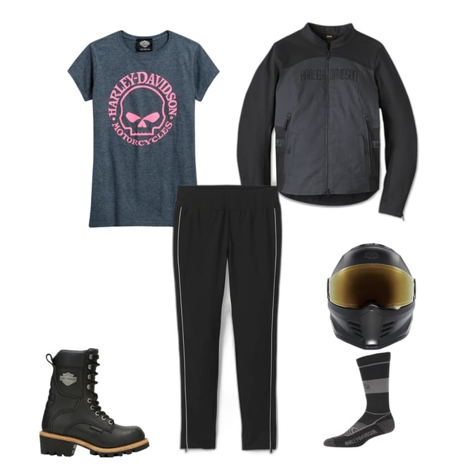 Women's Willie G. Skull Tee | Harley-Davidson USA