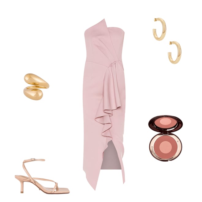 1st bundle featuring 4 items which compliment Reception Dress