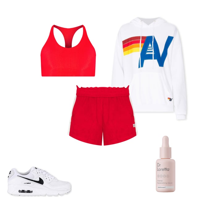 1st bundle featuring 4 items which compliment Logo Stitch Pullover Hoodie