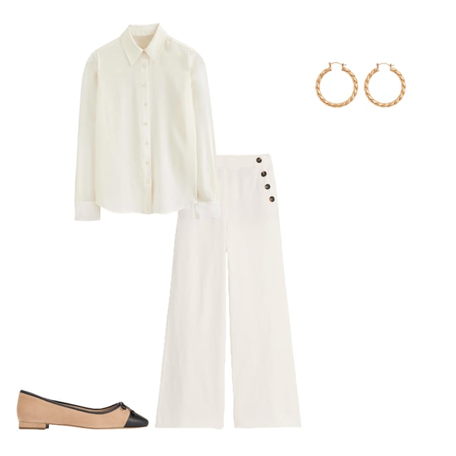 3rd bundle featuring 3 items which compliment Sienna Silk Shirt-Ivory