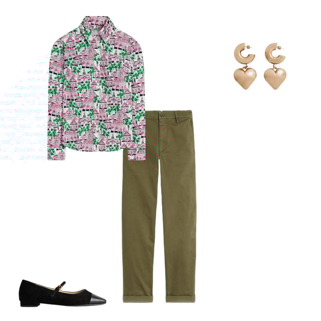 5th bundle featuring 3 items which compliment Sienna Cotton Shirt