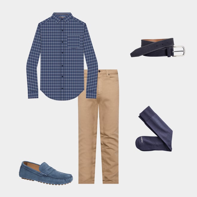 3rd bundle featuring 4 items which compliment Premium Cotton Shirts