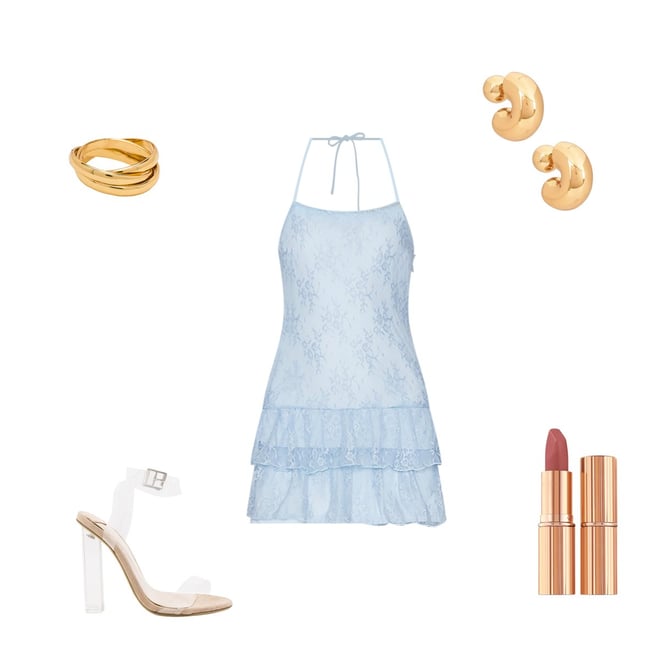 Elsie Halter Mini Dress