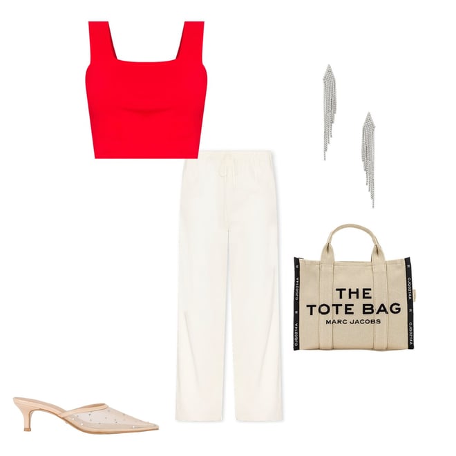 House of Harlow 1960 x REVOLVE Laurel Relaxed Pant in Light
