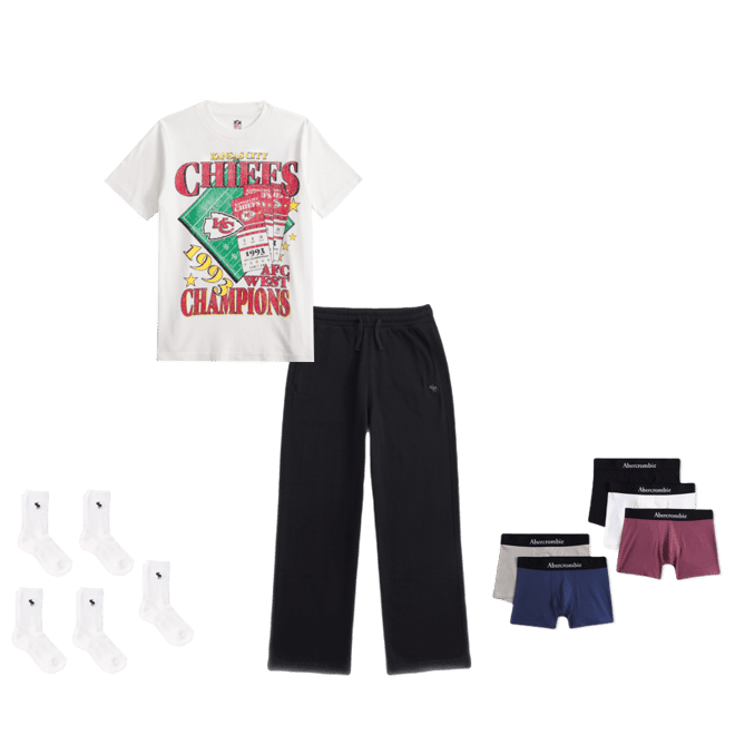 essential icon baggy open-hem sweatpants