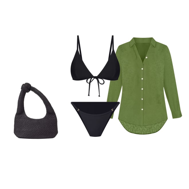 1st bundle featuring 3 items which compliment Lindsay Bikini Top
