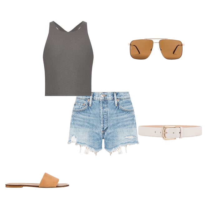 1st bundle featuring 4 items which compliment Parker Vintage Cut Off Short