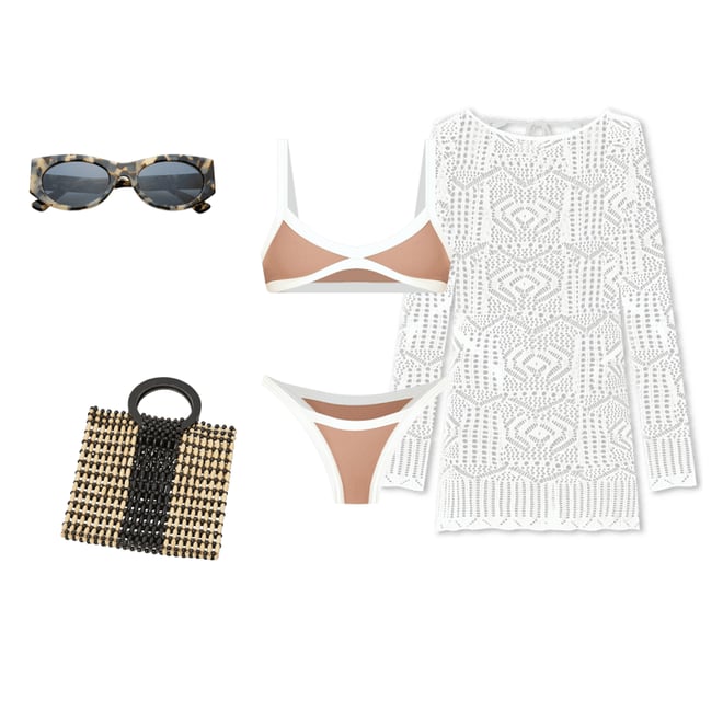 2nd bundle featuring 4 items which compliment LSPACE x JVS Arrow Cover-Up Dress