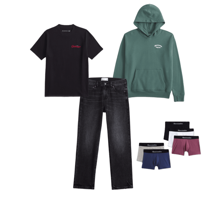 abercrombie golf club imagery popover hoodie