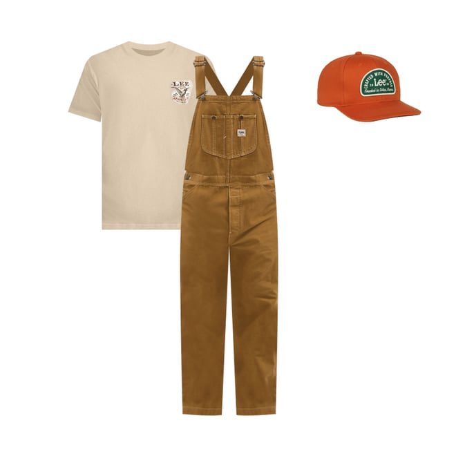Men's Loose Fit Workwear Bib Overall | Men | Lee®