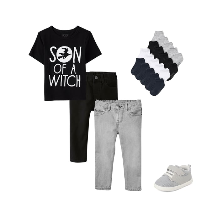 1st bundle featuring 3 items which compliment Baby And Toddler Boys Skinny Jeans 2-Pack