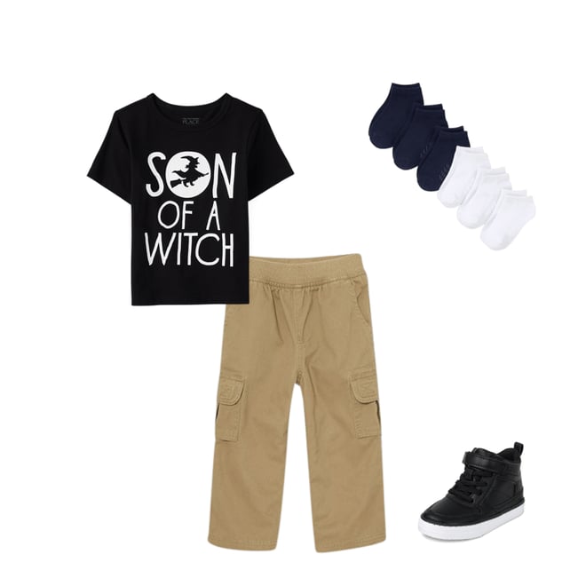 4th bundle featuring 3 items which compliment Baby And Toddler Boys Pull On Cargo Pants