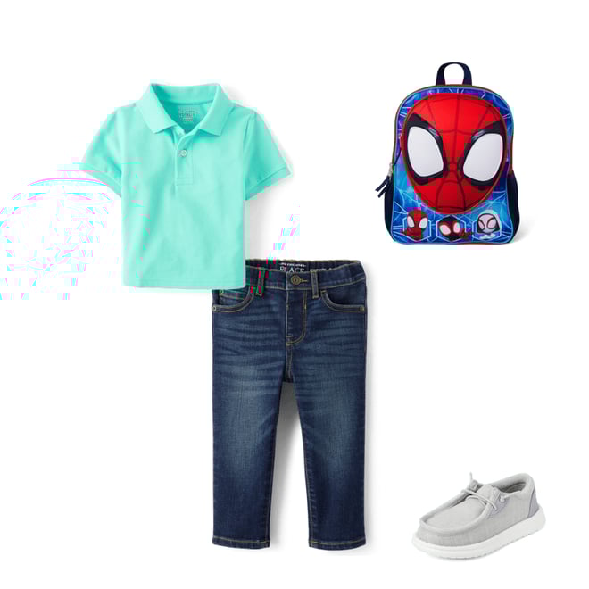 7th bundle featuring 3 items which compliment Baby And Toddler Pique Polo