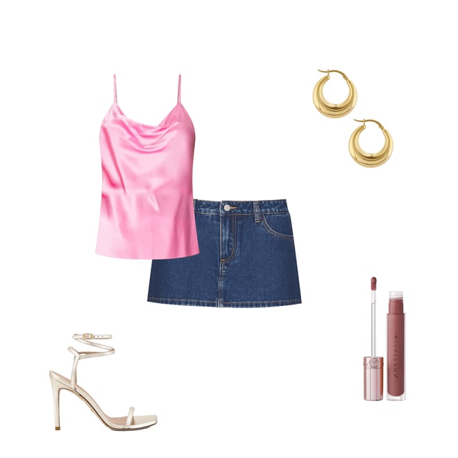 3rd bundle featuring 4 items which compliment x REVOLVE Barelynudist 100 Sandal