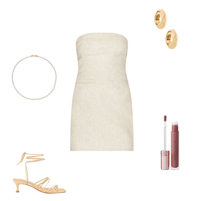 2nd bundle featuring 4 items which compliment Wide Hinged Hoops Earrings