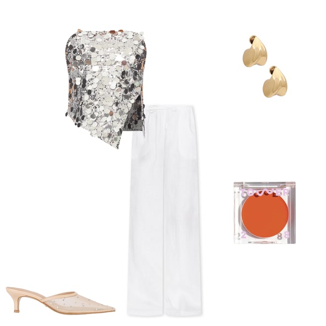 1st bundle featuring 4 items which compliment Cordilla Strapless Top
