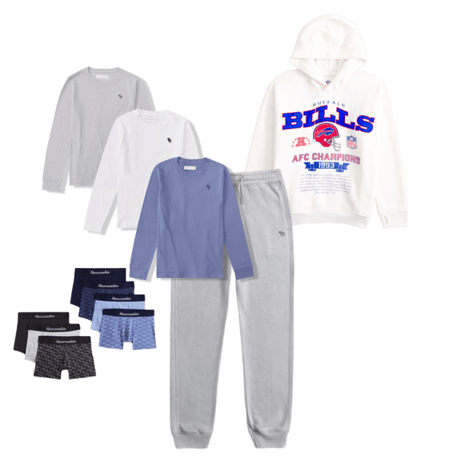 buffalo bills graphic popover hoodie