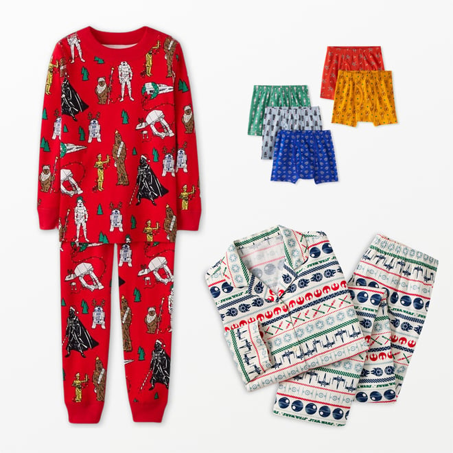 Hanna Andersson Star high quality Wars Holiday/Christmas 2 pc Pajama Set