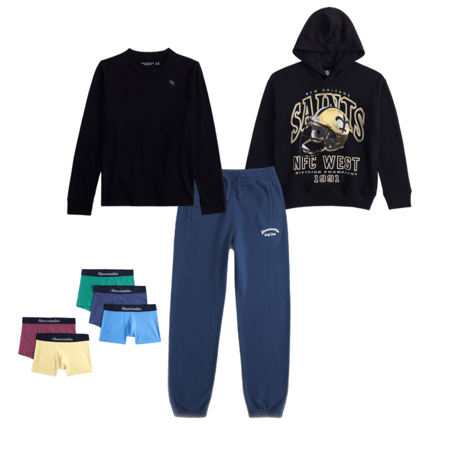 new orleans saints graphic popover hoodie